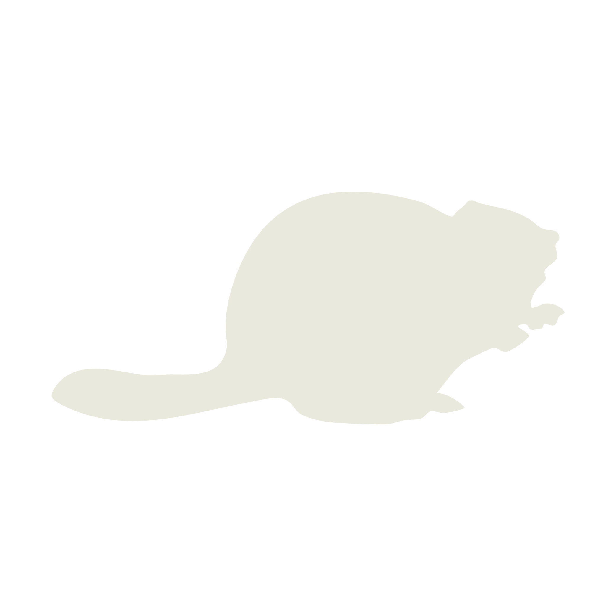beaver white icon